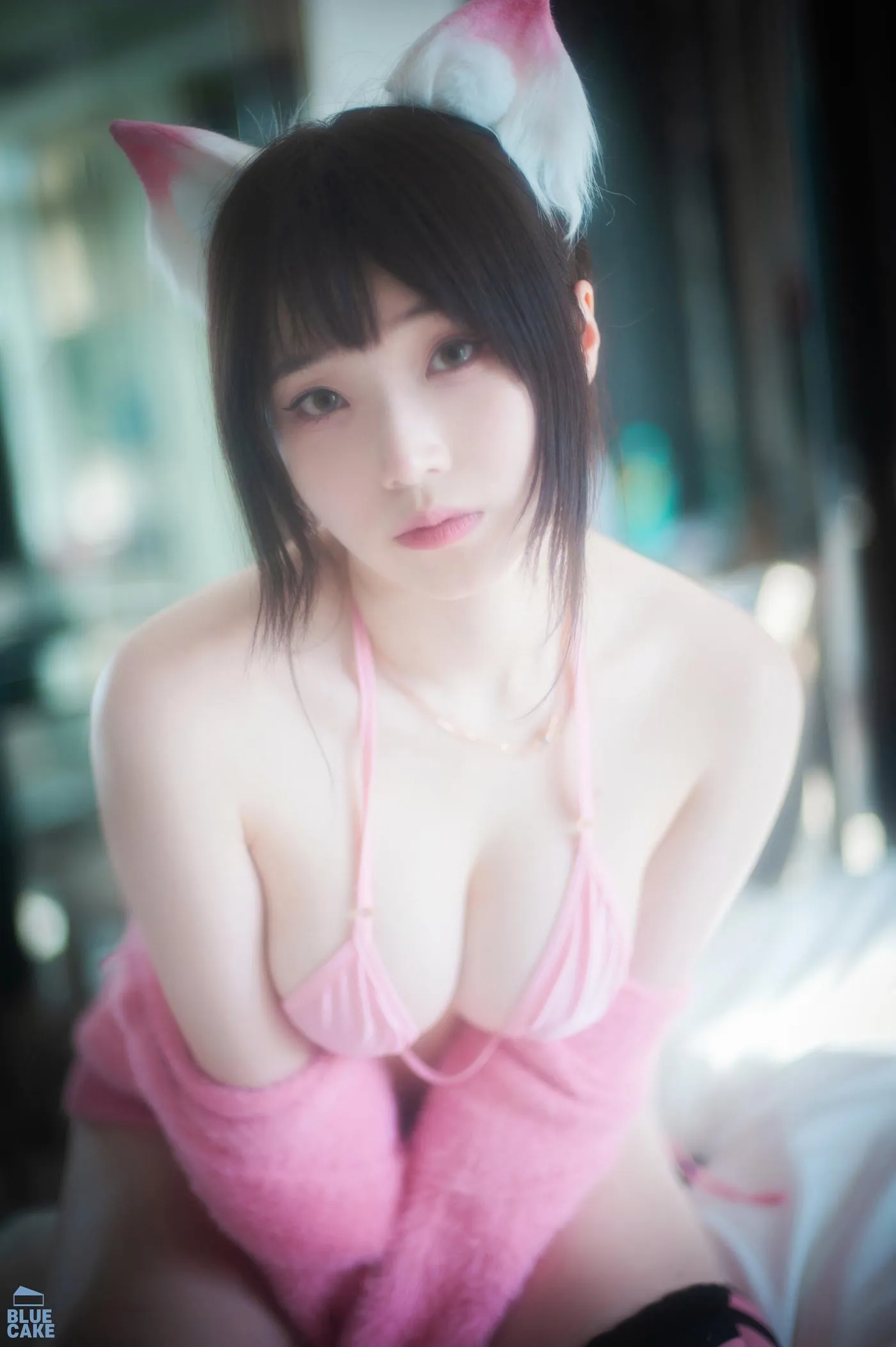 Bambi밤비 – NO.91 [BLUECAKE] Naughty Cats Pink  Mint RED[23] [55P]插图4